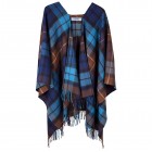 Lambswool Serape - Buchanan Blue Tartan